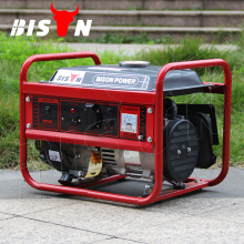 Bison China Zhejiang Portable Mini 850W Electric Portable Betrol Power Generator 750W